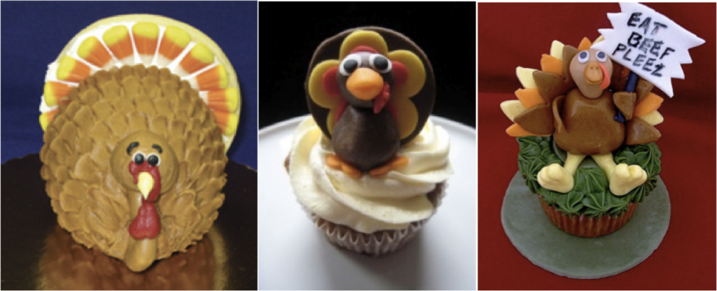 Turkey-Cup Cake