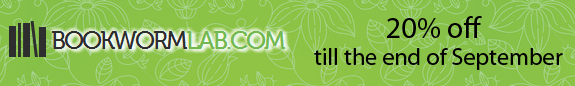 20%off 20% off in September at Bookwormlab.com