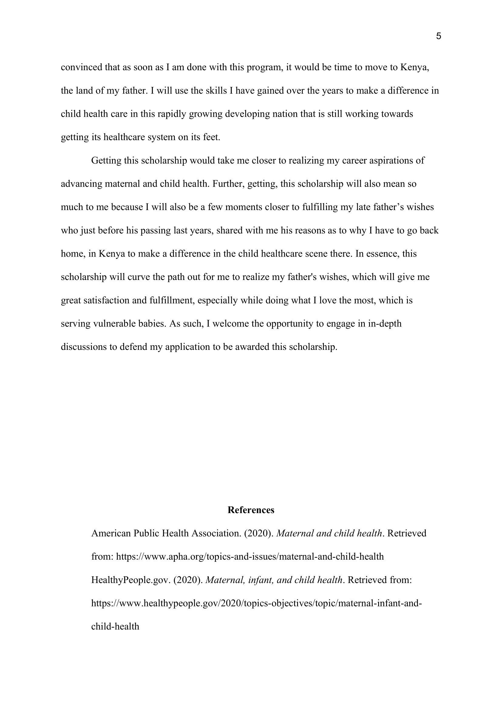 sample essay about yourself